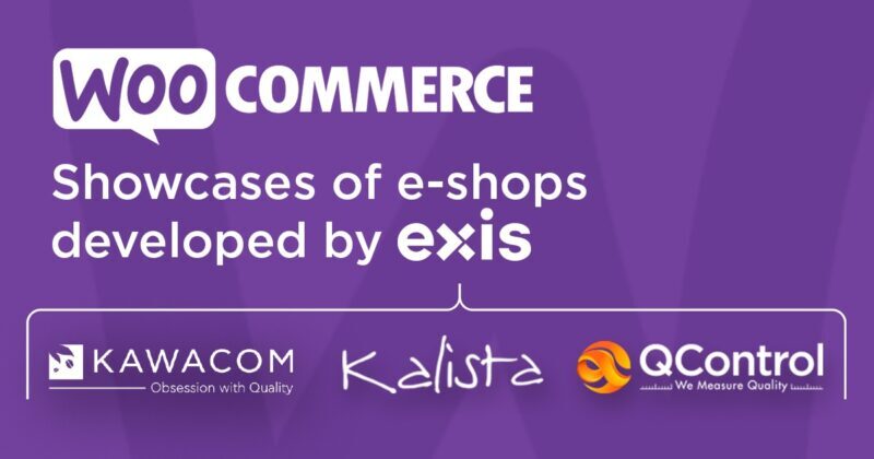 e-shops developed by EXIS showcased at WooCommerce Customer Showcase